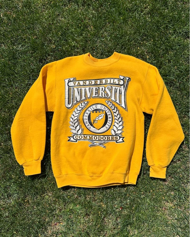 Vanderbilt Vintage Gold Sweatshirt - Image 1