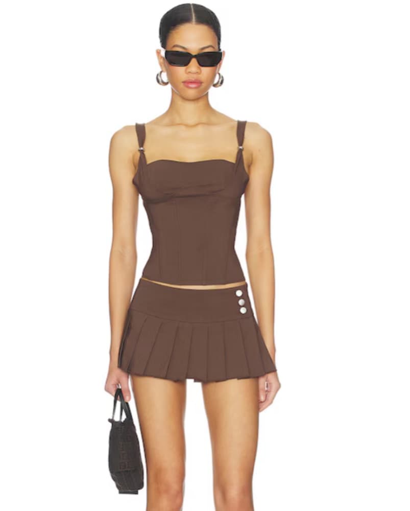 Idez Corset in Brown - Image 1