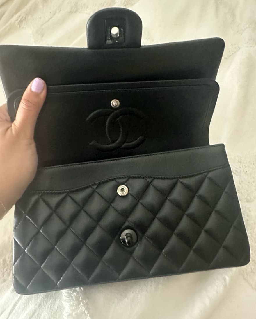 Chanel Classic - Black On Black - Image 3