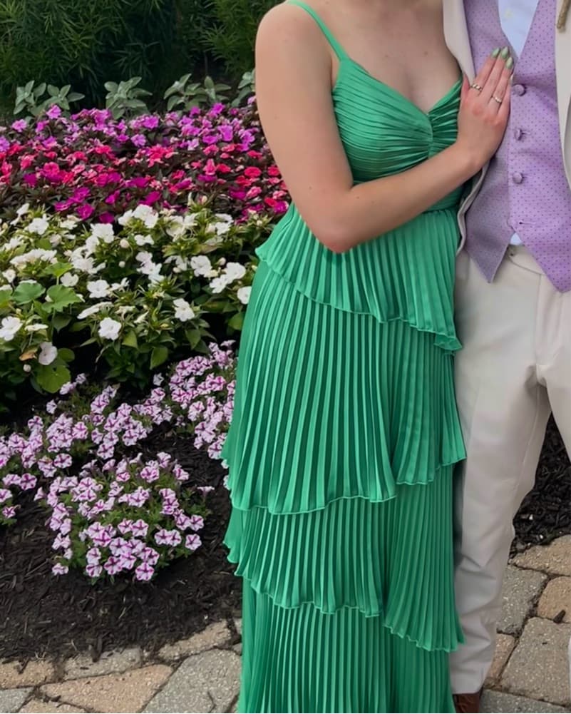 Green Abercrombie Maxi Dress - Image 2