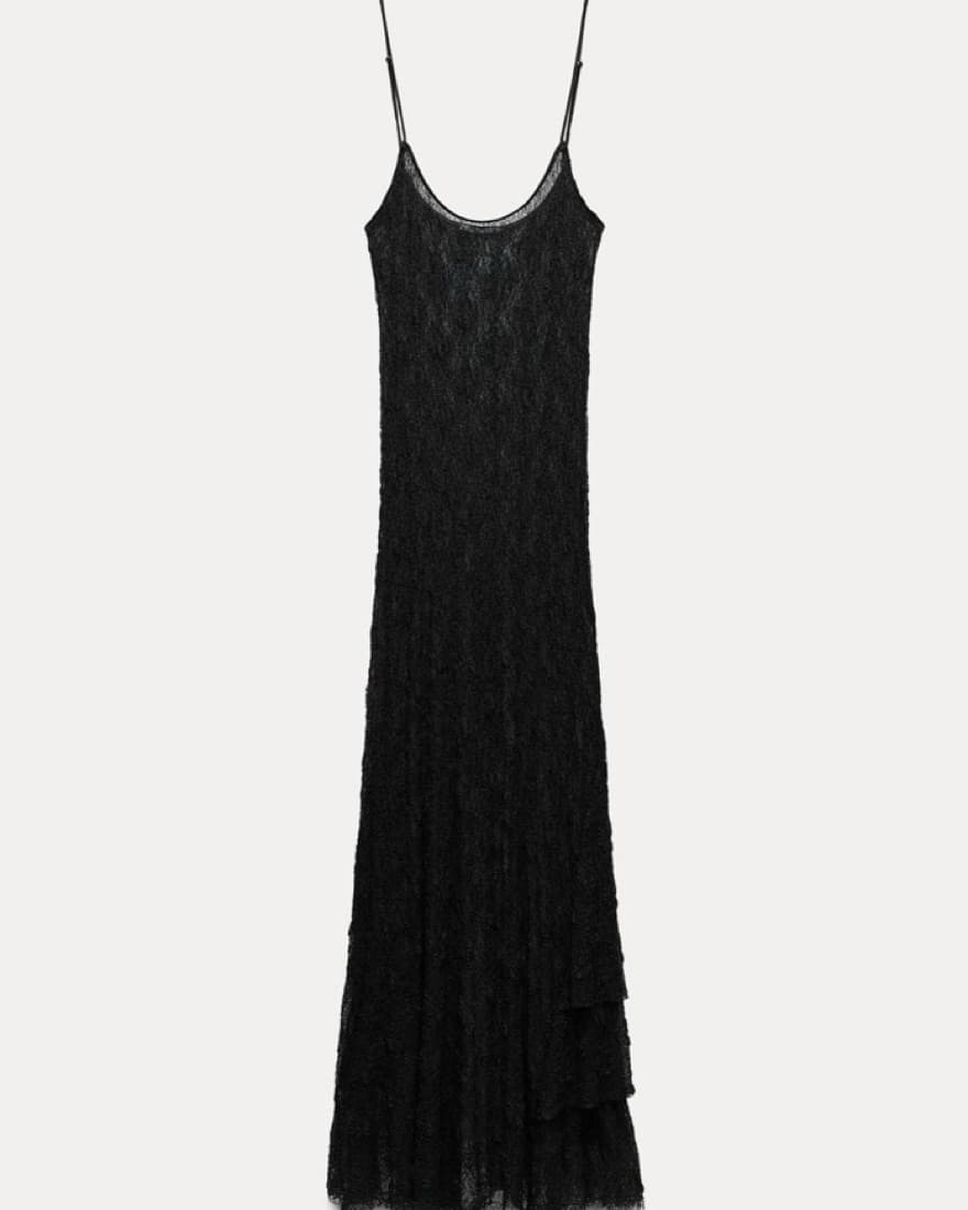 Lace Maxi Dress - Image 3