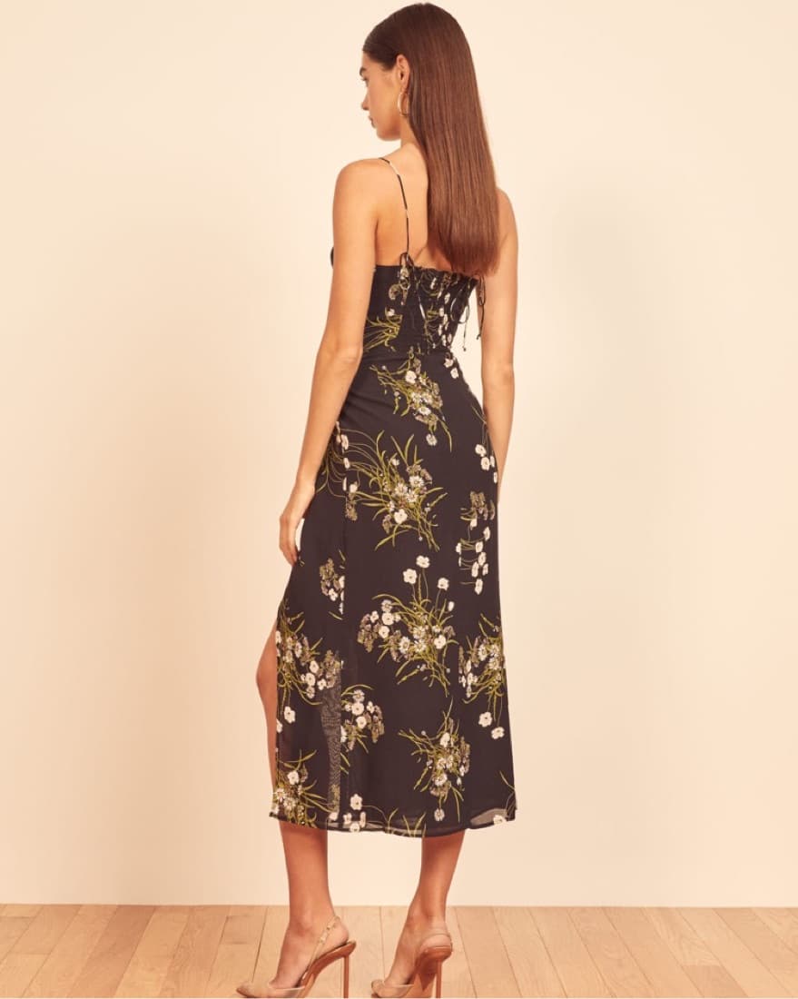 Reformation Kourtney Midi Dress - Image 6