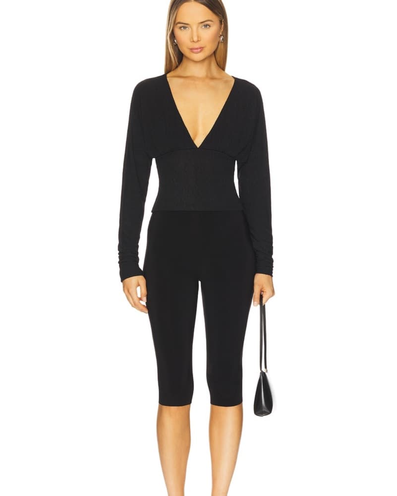 Superdown Black Long Sleeve - Image 2