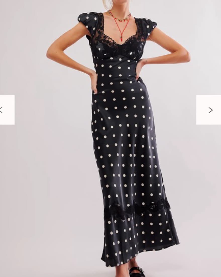 Free People Polka Dot Dress  - Image 1