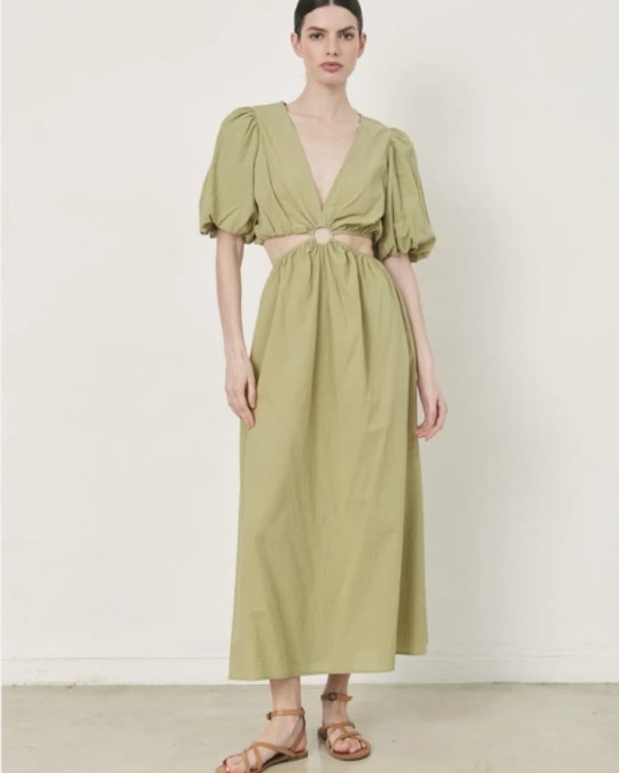 Dèluc Lime Green Dress - Image 2