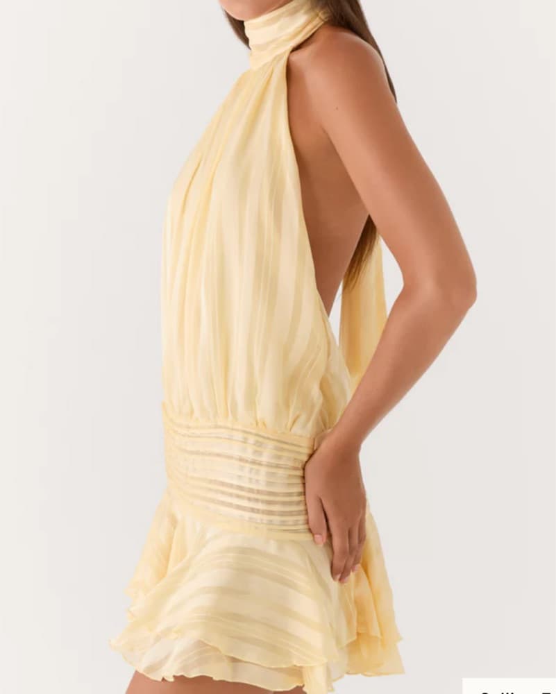 Peppermayo Willow Chiffon - Yellow Mini  - Image 2