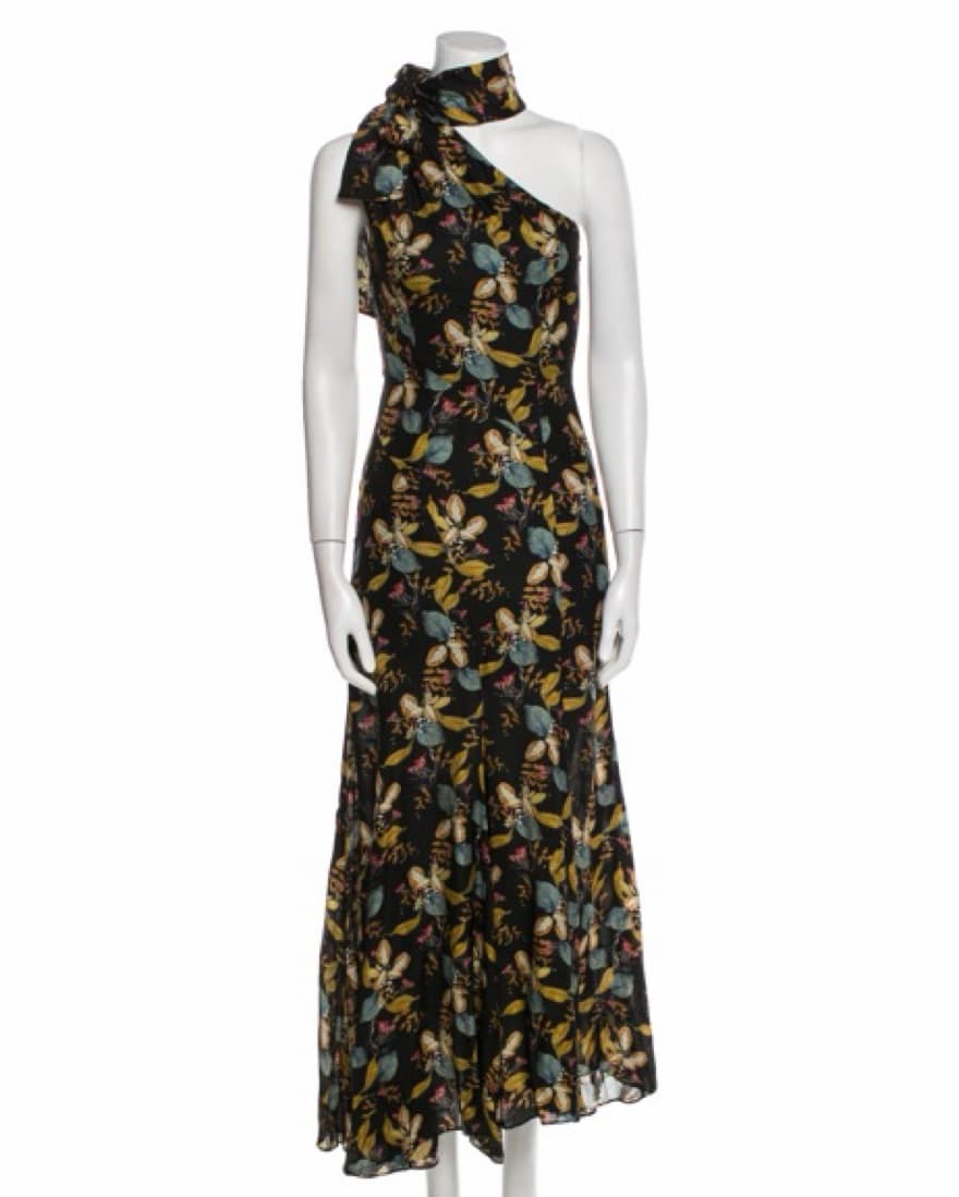 Nicholas Floral Midi/Maxi with neck tie  - Image 2