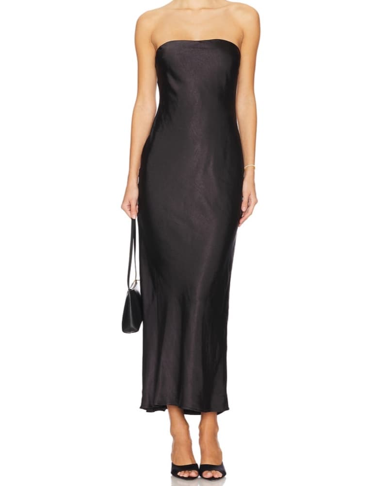 Revolve Strapless Dress - Image 2