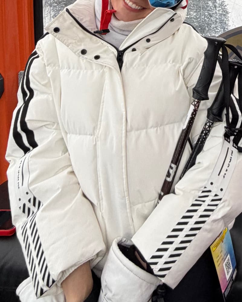 Rudsak White Ski Puffer - Image 3
