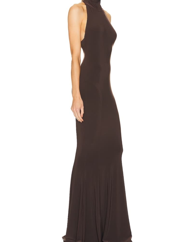 Norma Kamali Halter Dress - Image 1