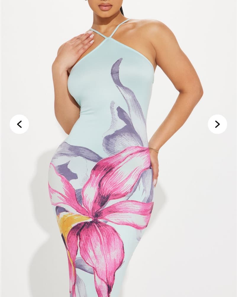 Stunning Floral Maxi Dress - Image 3