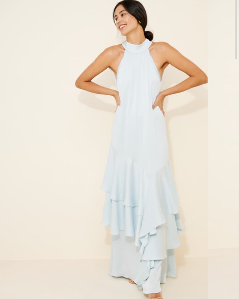 Elliatt Varella Halter Gown - Image 1