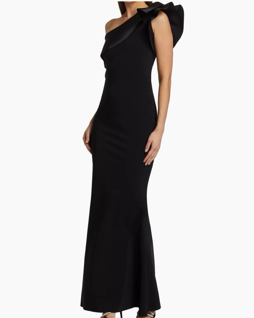 Black Chiara Boni Gown - Image 1