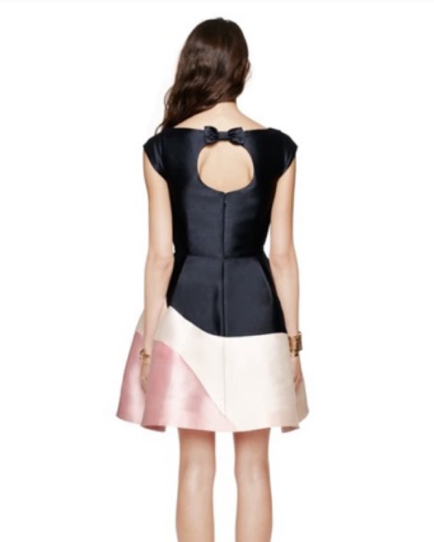 Kate Spade Navy and Pink Cocktail Dress - Image 2