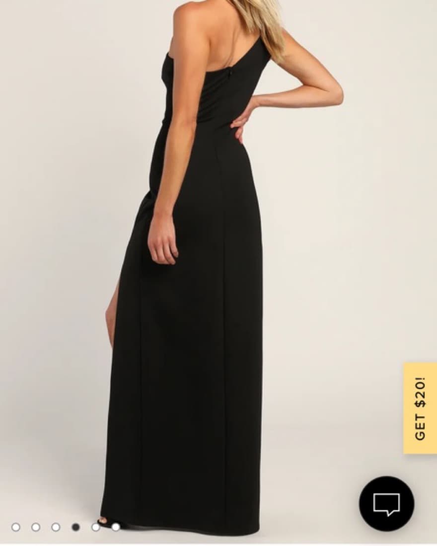 Lulus One Shoulder Formal Gown - Image 2