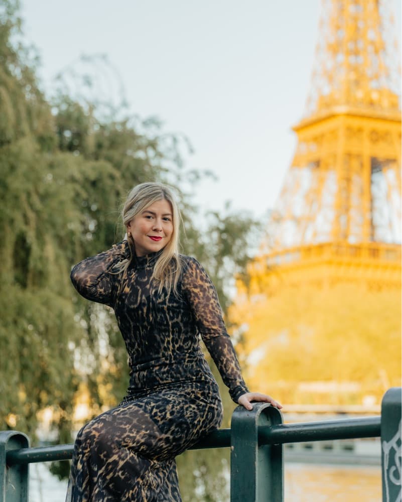 All Saints Leopard Dress - Image 3