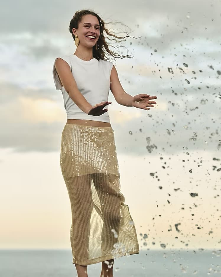 Jcrew Sequin skirt - Image 2