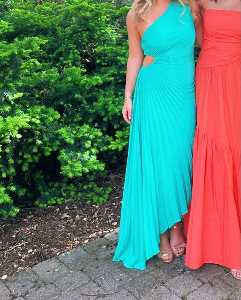 ALC Delfine Dress - Green Formal Dress - Image 3