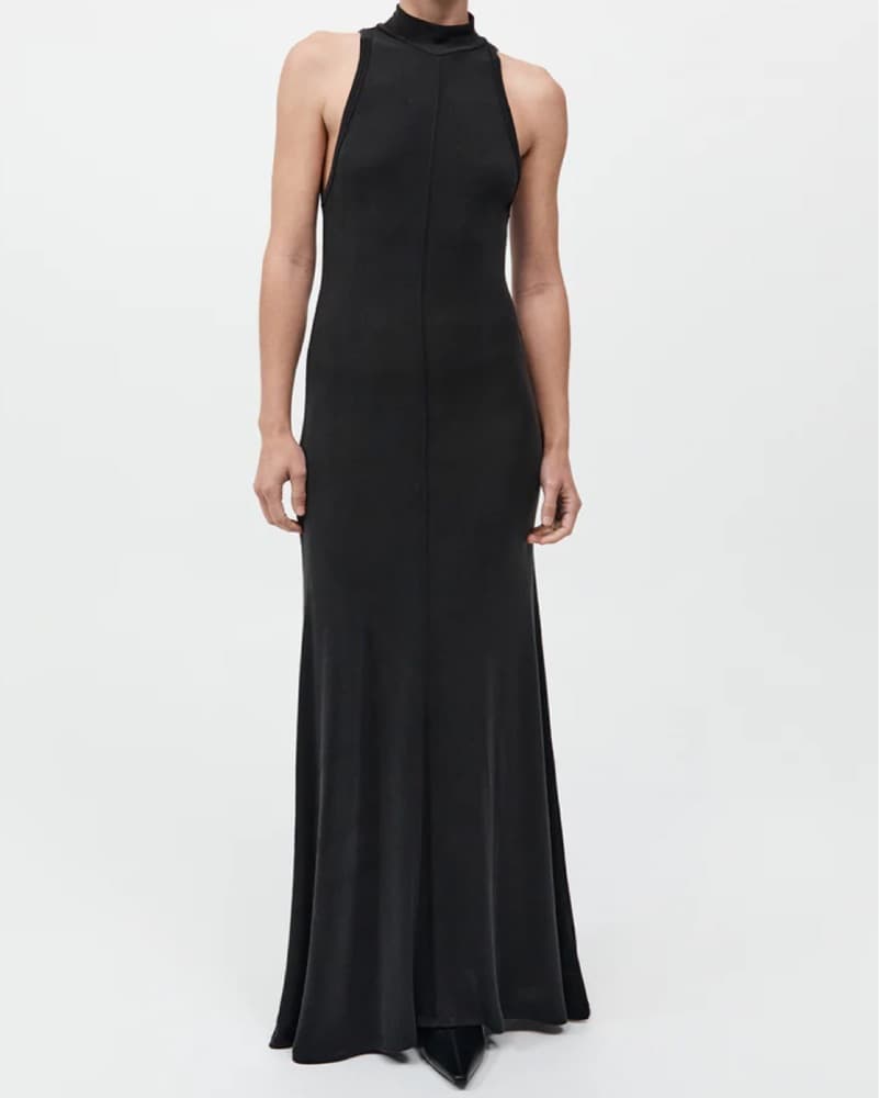 St. Agni Black Maxi Dress - Image 1