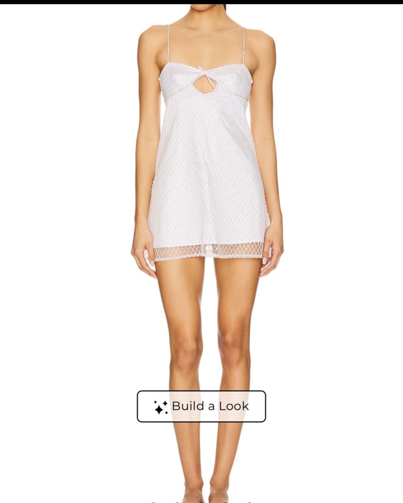 White For Love And Lemons Dress - Image 1