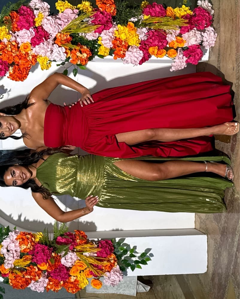Red Maxi Dress - Image 4