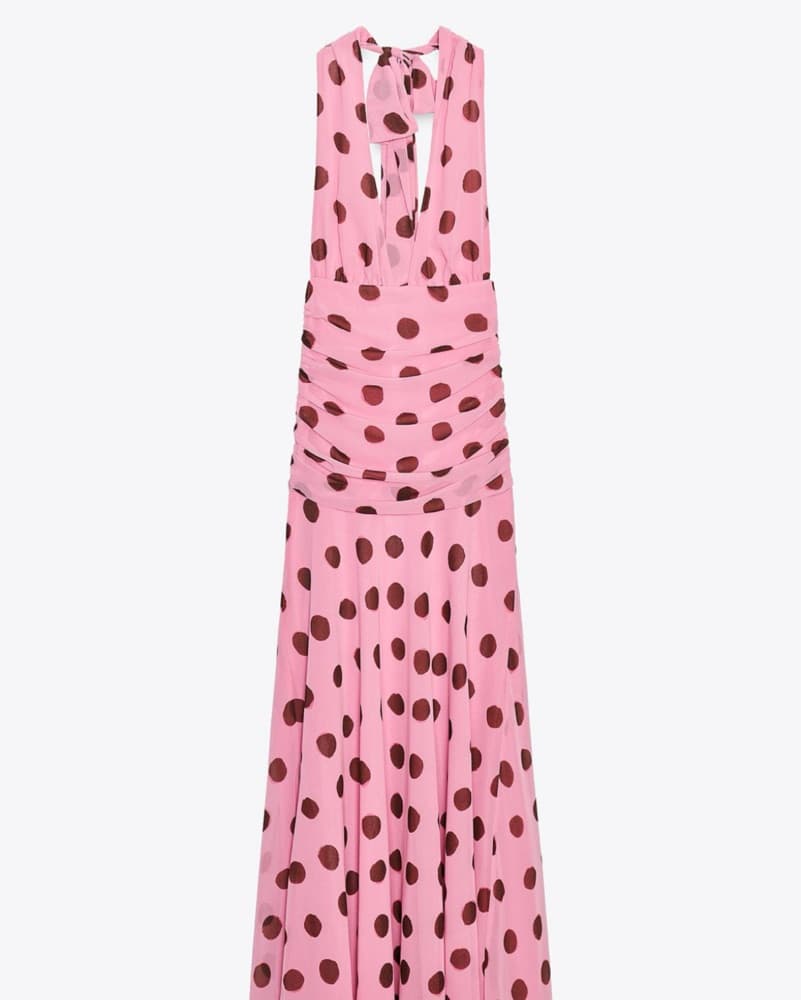 Polka Dot Maxi Dress - Image 2