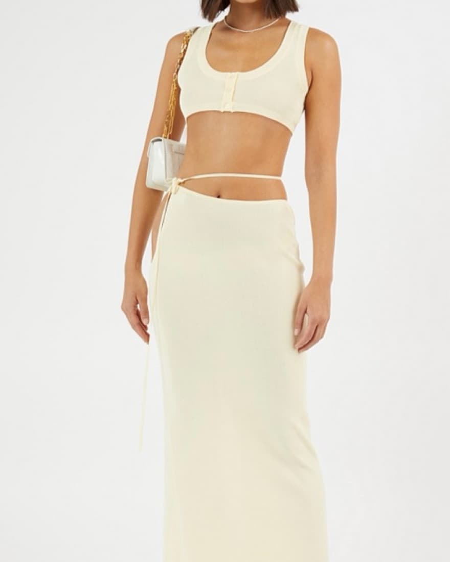 Aya Muse Tank and Wrap Skirt Set - Image 1