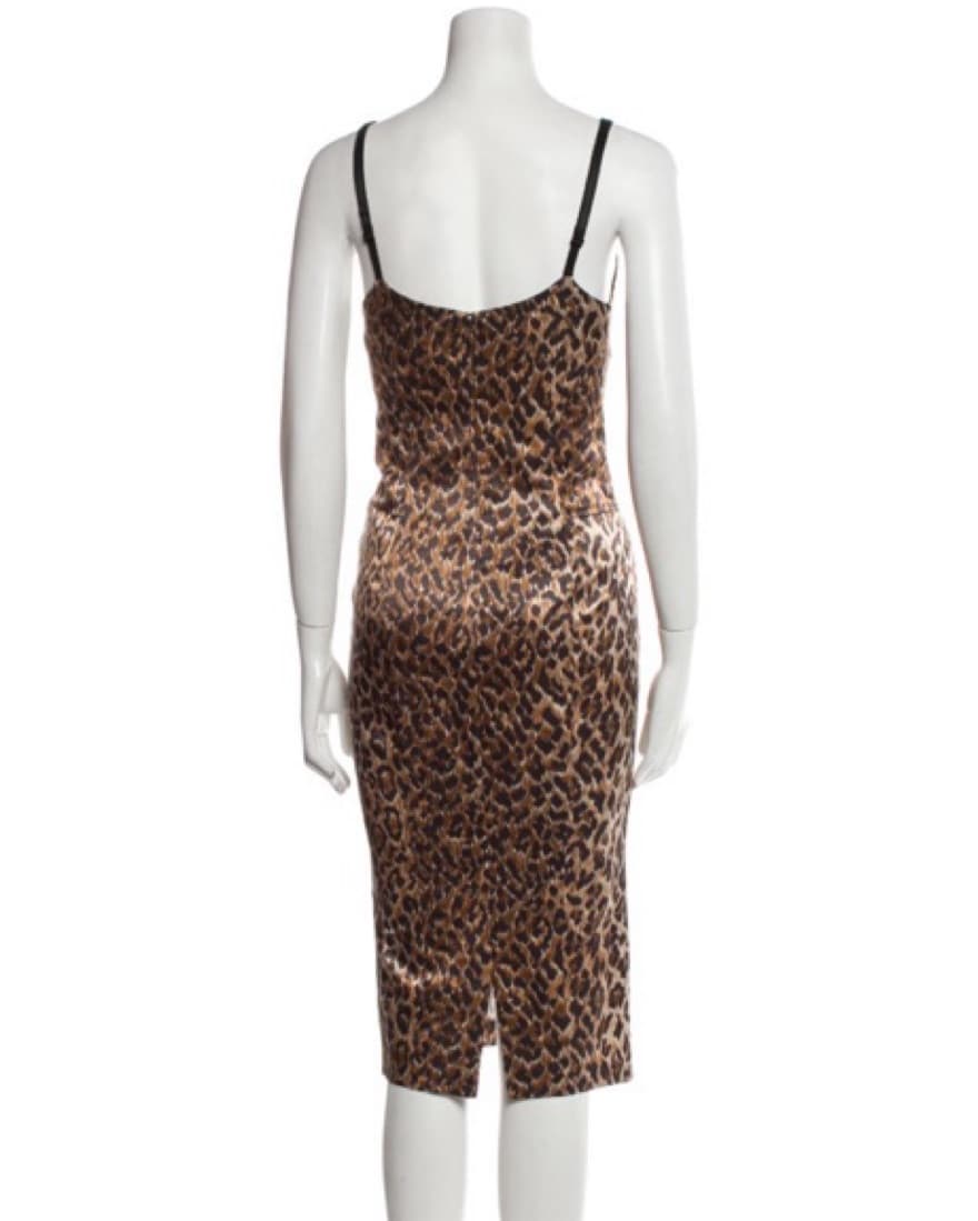 Vintage D&G Animal Print Slip Dress  - Image 3