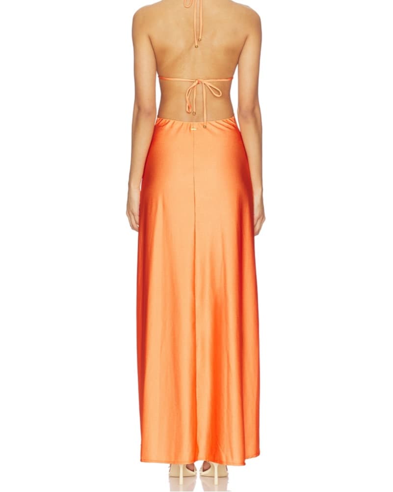 OrangeMaxi Dress - Image 2