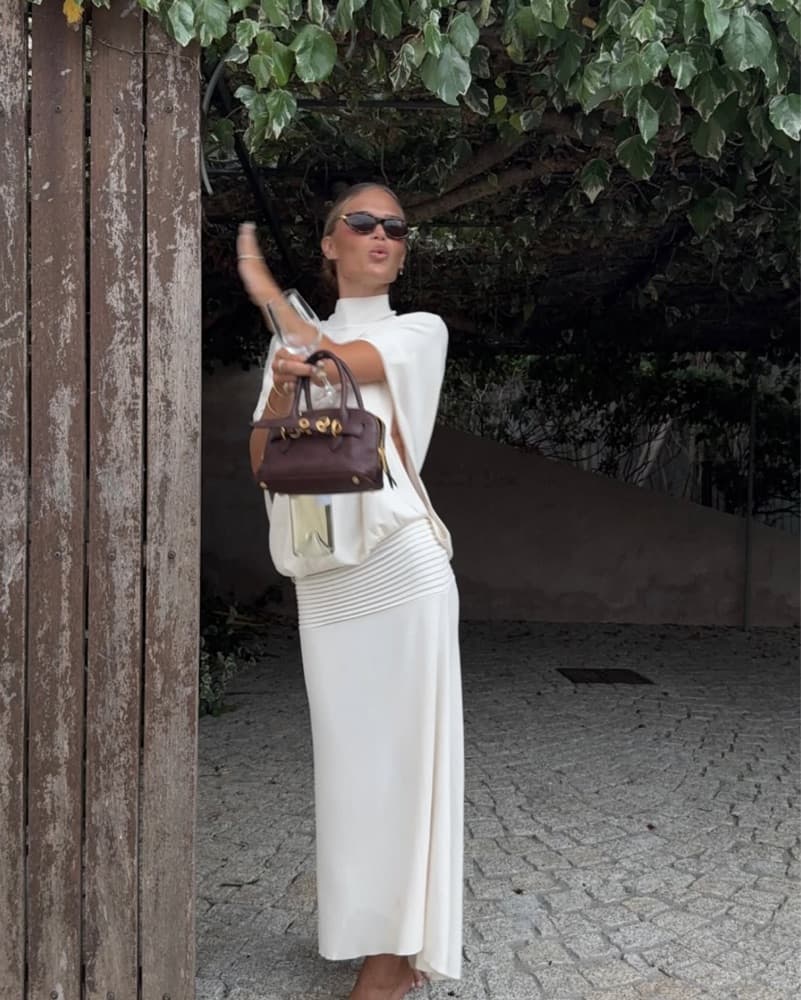 arakii mist midi dress 🤍 - Image 2