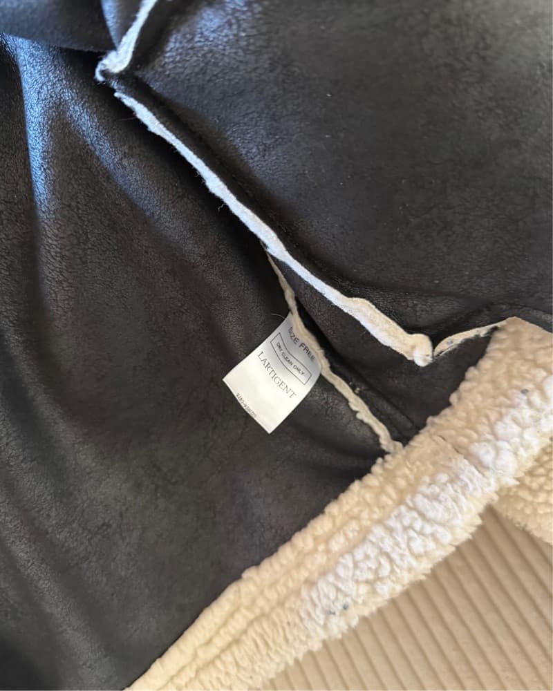 Lartigent Crop Teddy Coat  - Image 3