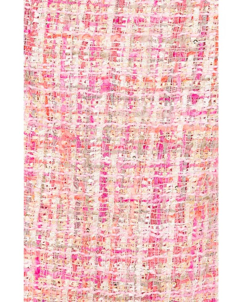 Pink Tweed Dress - Image 3