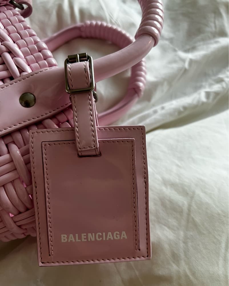 Balenciaga Pink Bistro Xs Tote - Image 2