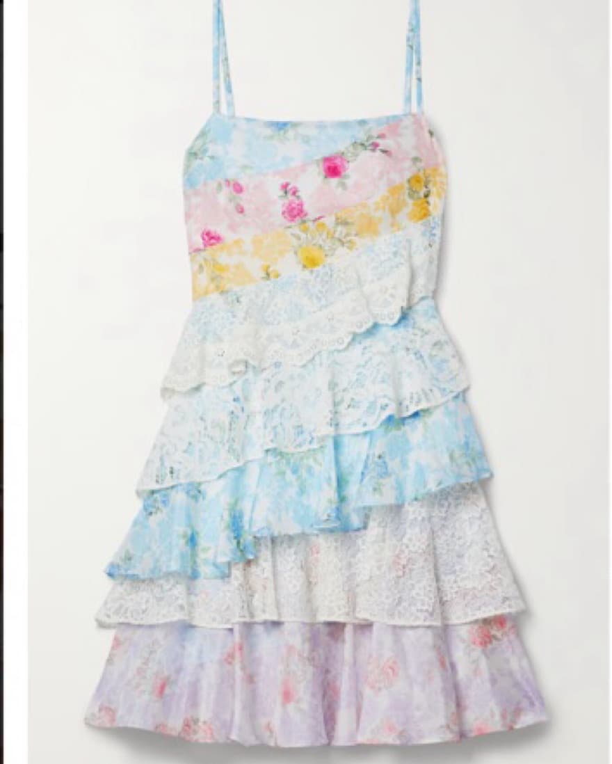 Love Shack Fancy Tiered Dress - Image 2