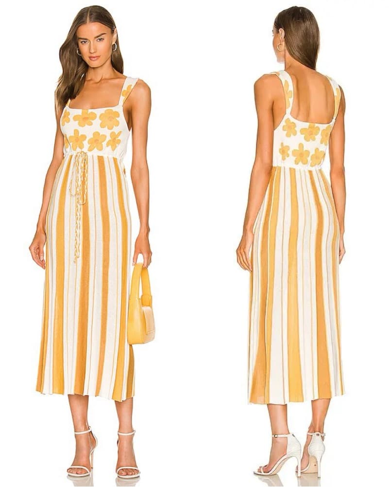 Hayley Menzies Sunray knit sundress S - Image 1