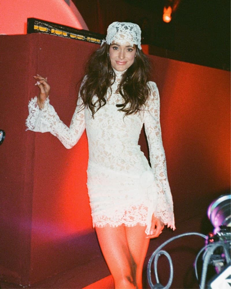 Elegant Lace Mini Dress - Image 1