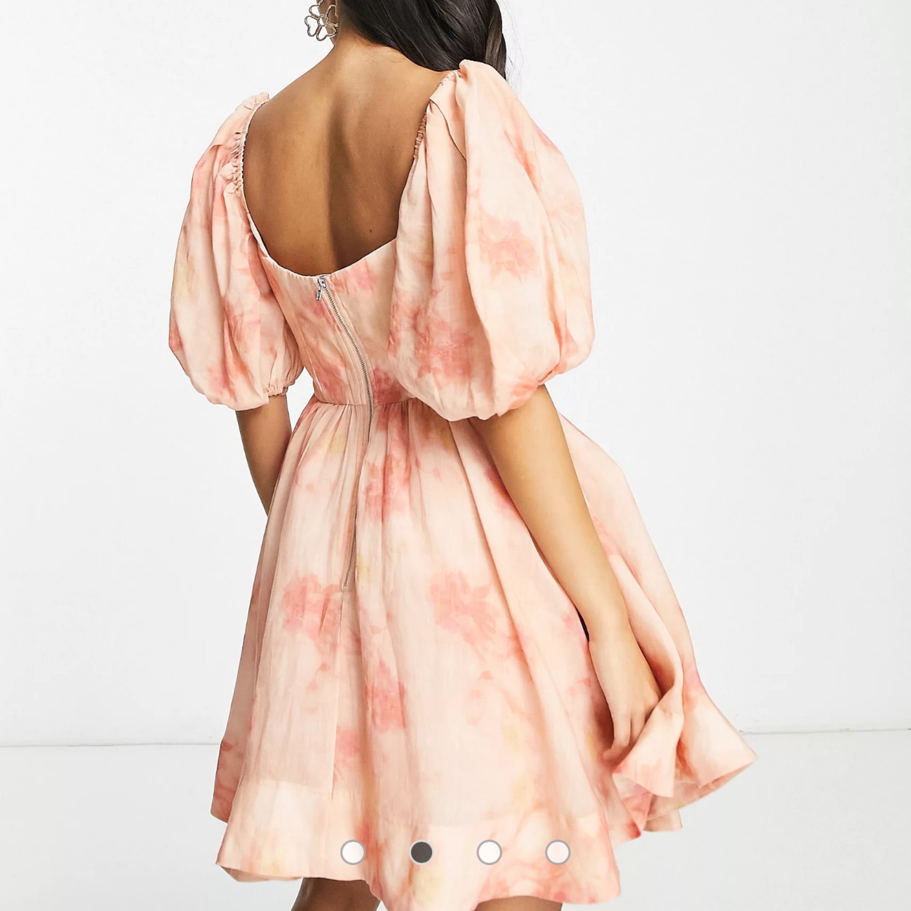 Bardot Pink Mini Dress - Image 2