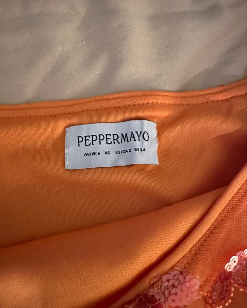 Peppermayo Sequin Mini Skirt - Image 5