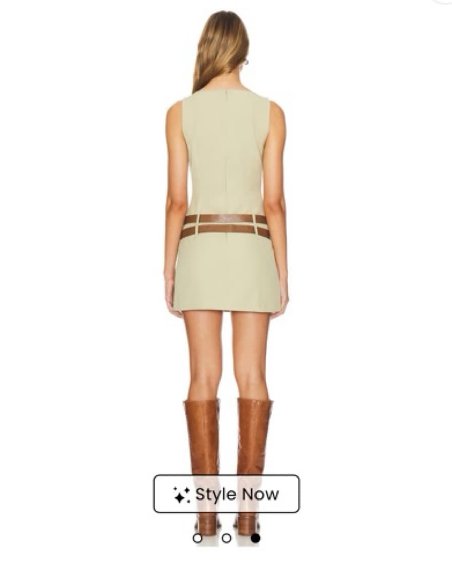 Lioness Ethereal Buckle Mini Dress  - Image 2