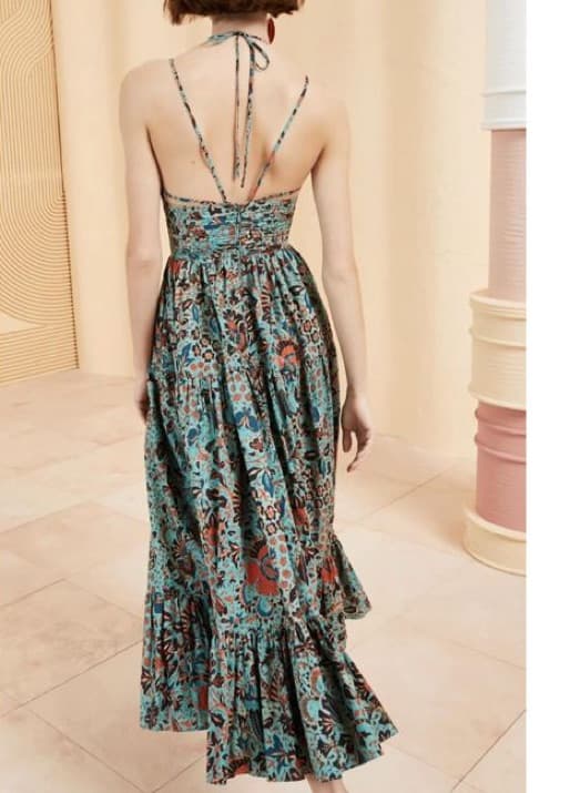 Ulla Johnson Teal Phoebe dress - Image 1