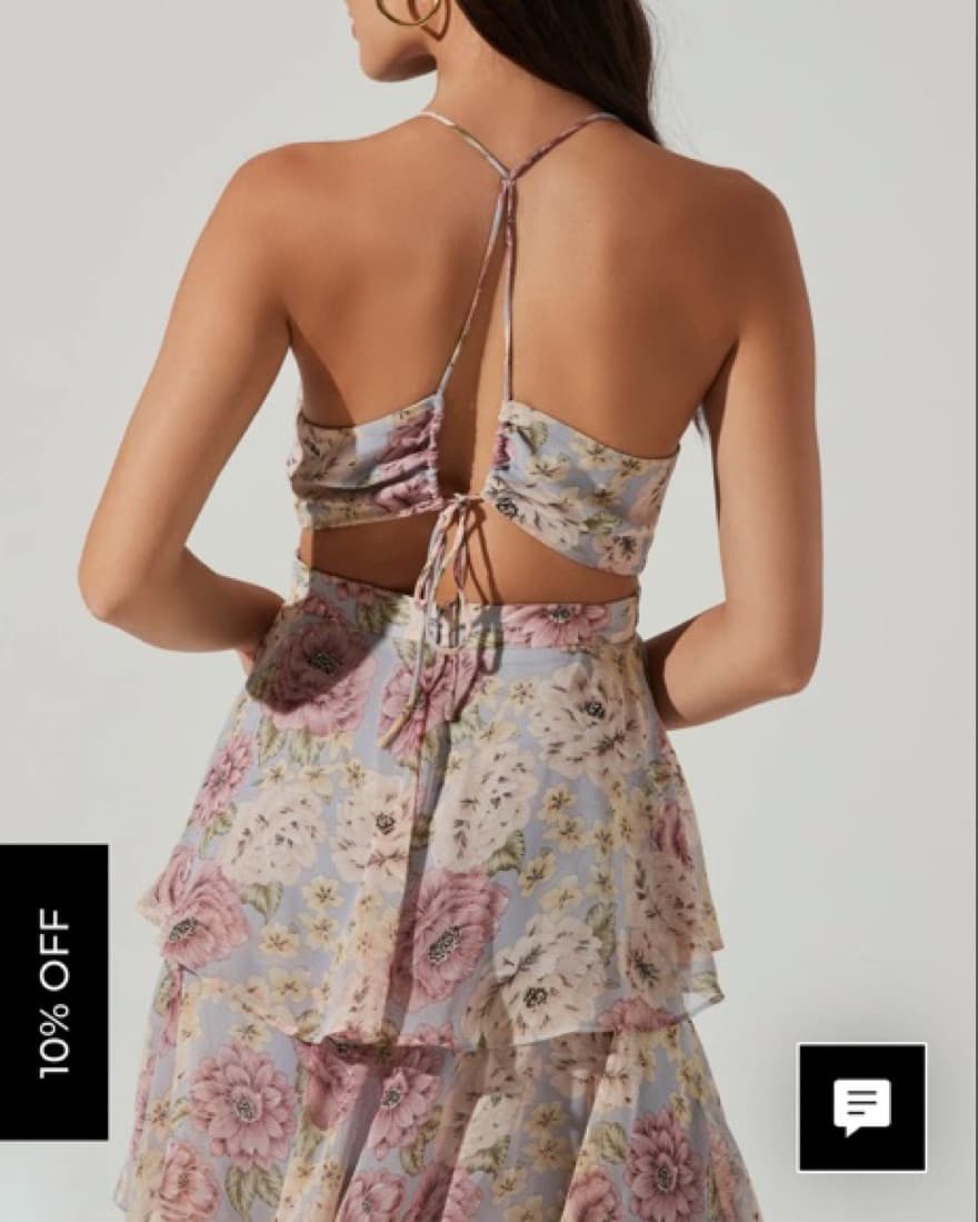 ASTR Floral Maxi Dress - Image 3