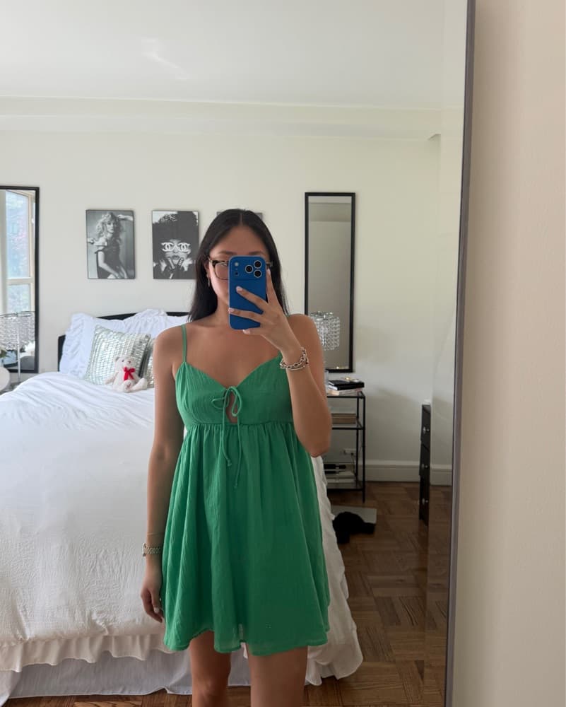 Green Short Sundress - Image 1