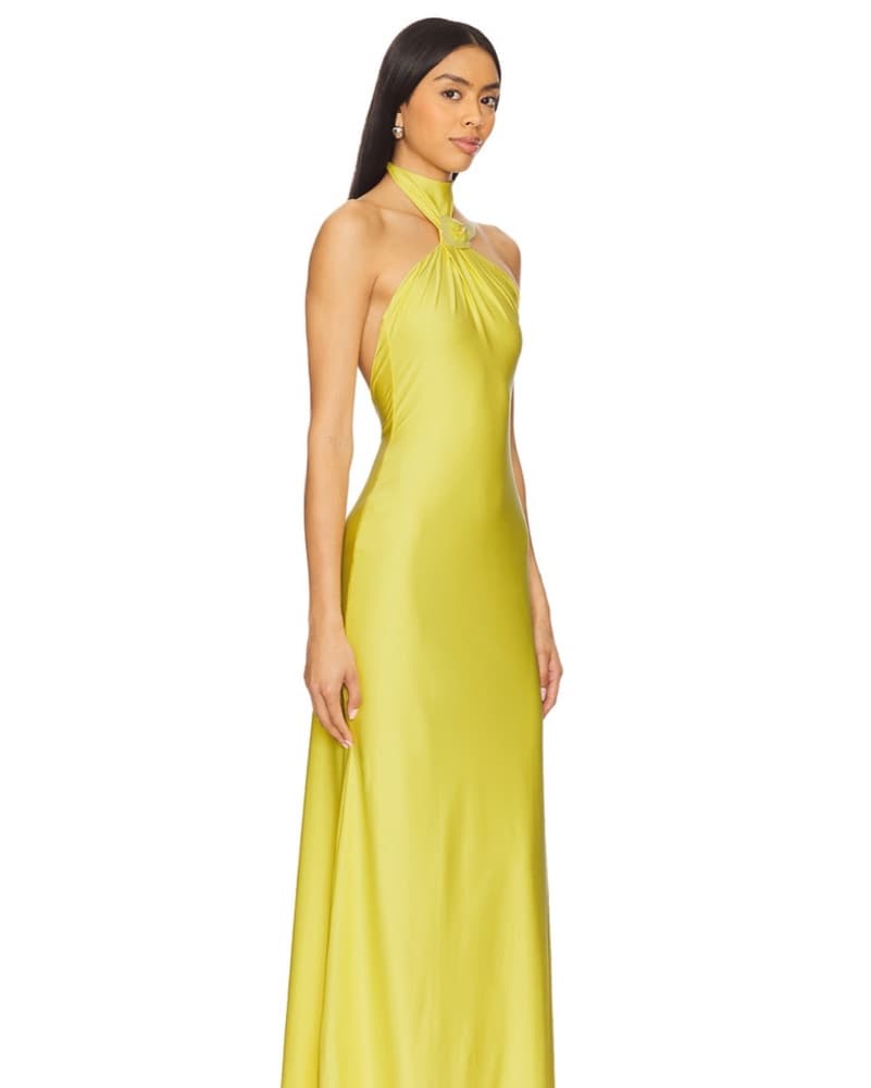 Mariandree Gaitan Daria Dress in Yellow - Image 5