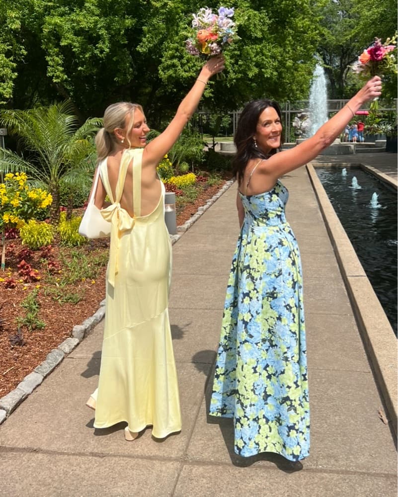 Yellow Long Dress From Anthtopologie - Image 4