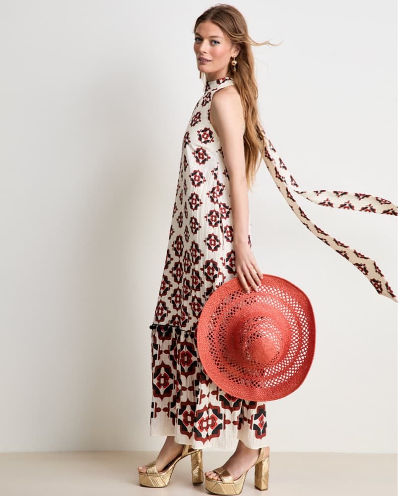 Alix Friedberg Collab Halter Maxi Dress - Image 2