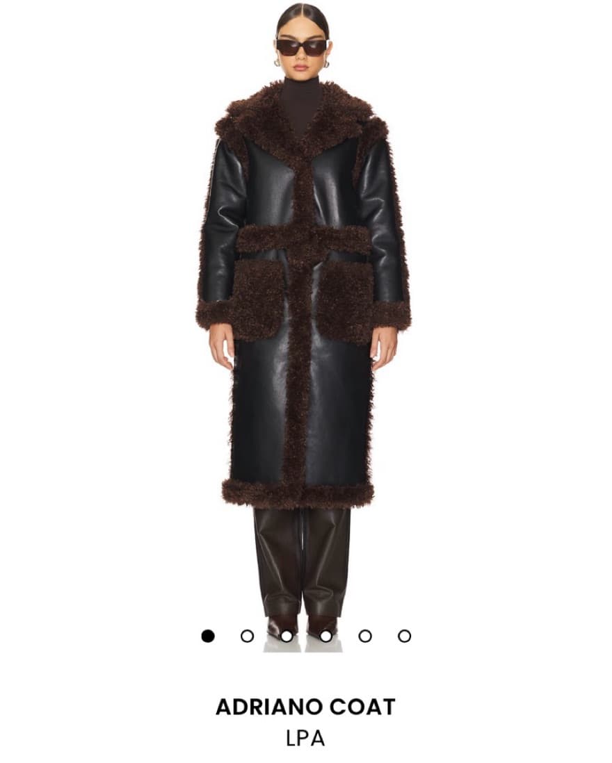 LPA Faux Fur Adriano Coat - Image 4