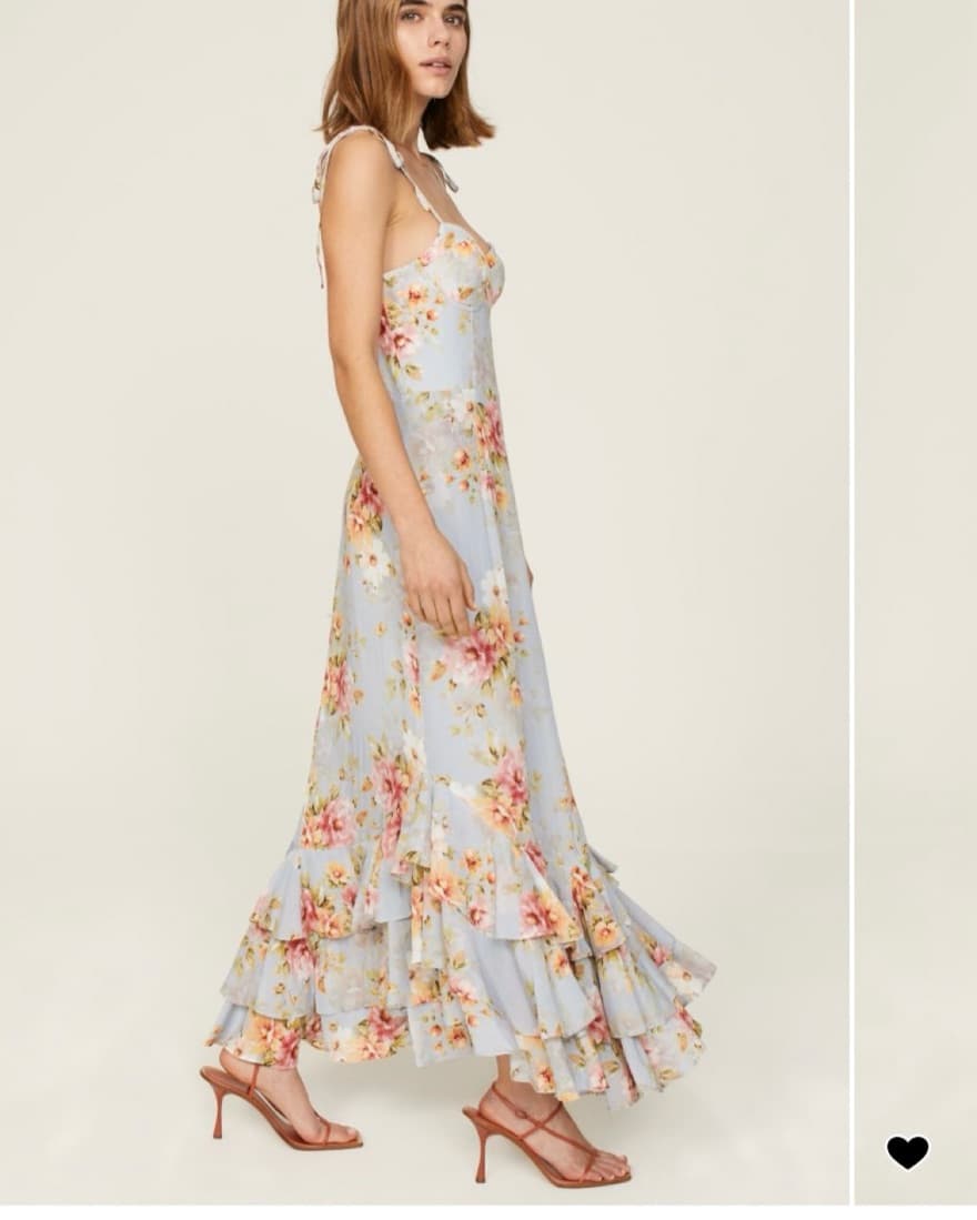 Light Blue Floral Yumi Kim Dress - Image 1