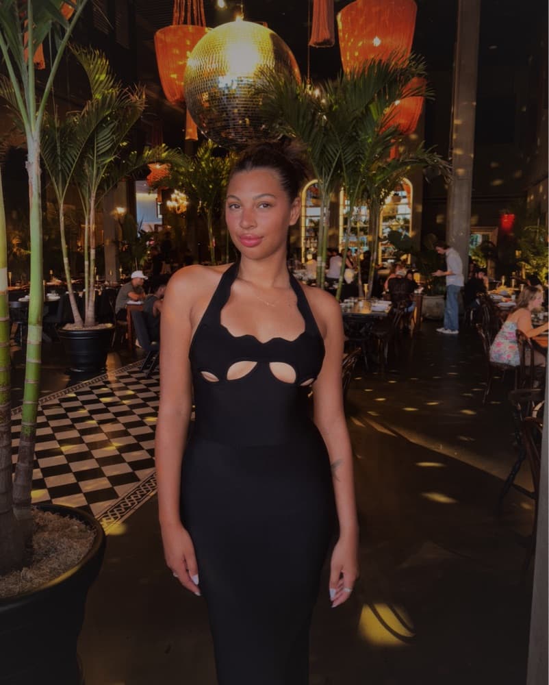 YG collection GIANNA HALTER GOWN - Image 2