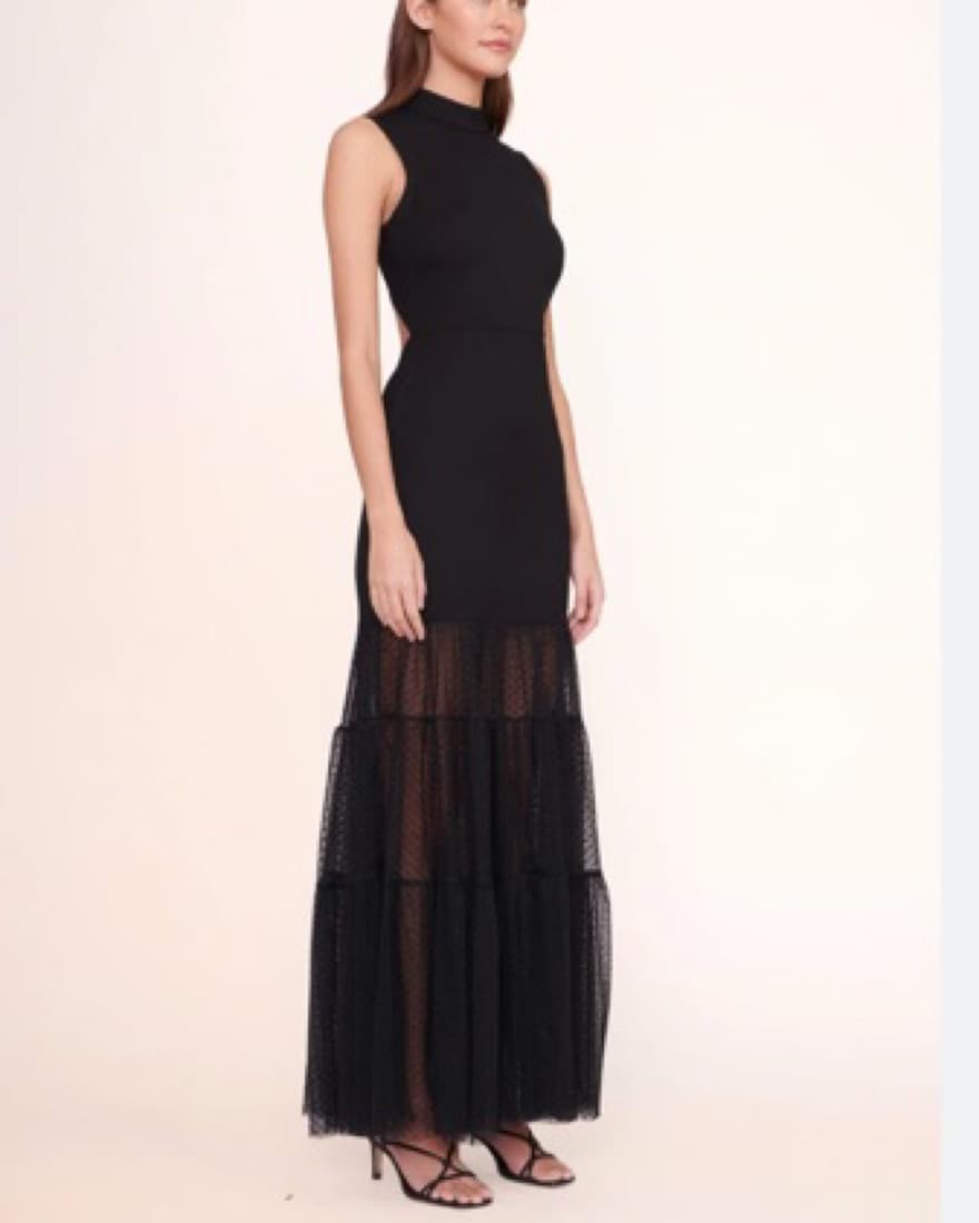 Staud Black Gown - Image 2