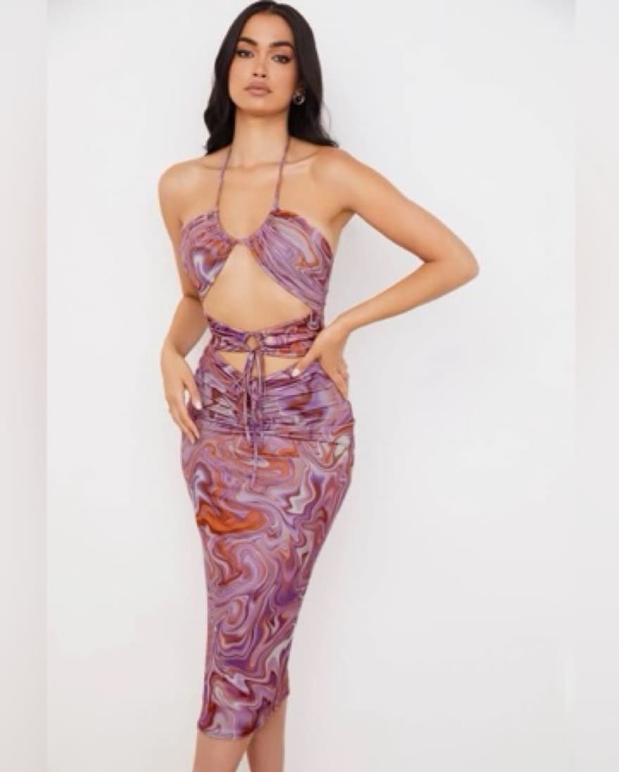 HOUSE OF CB 'Kasia' Cutout Midi Dress - Image 4